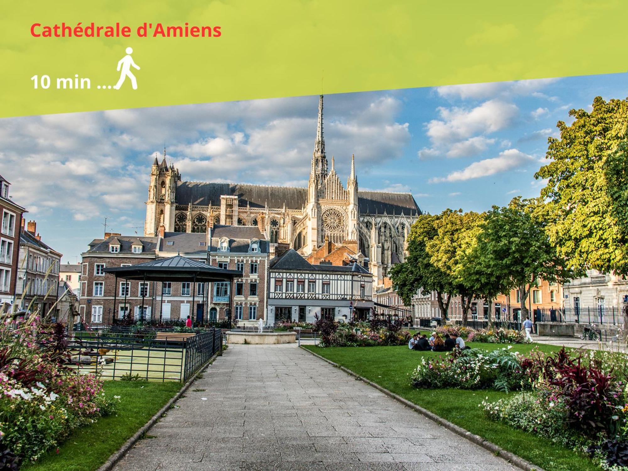 Maison Cosy Centre Gare Amiens Esterno foto